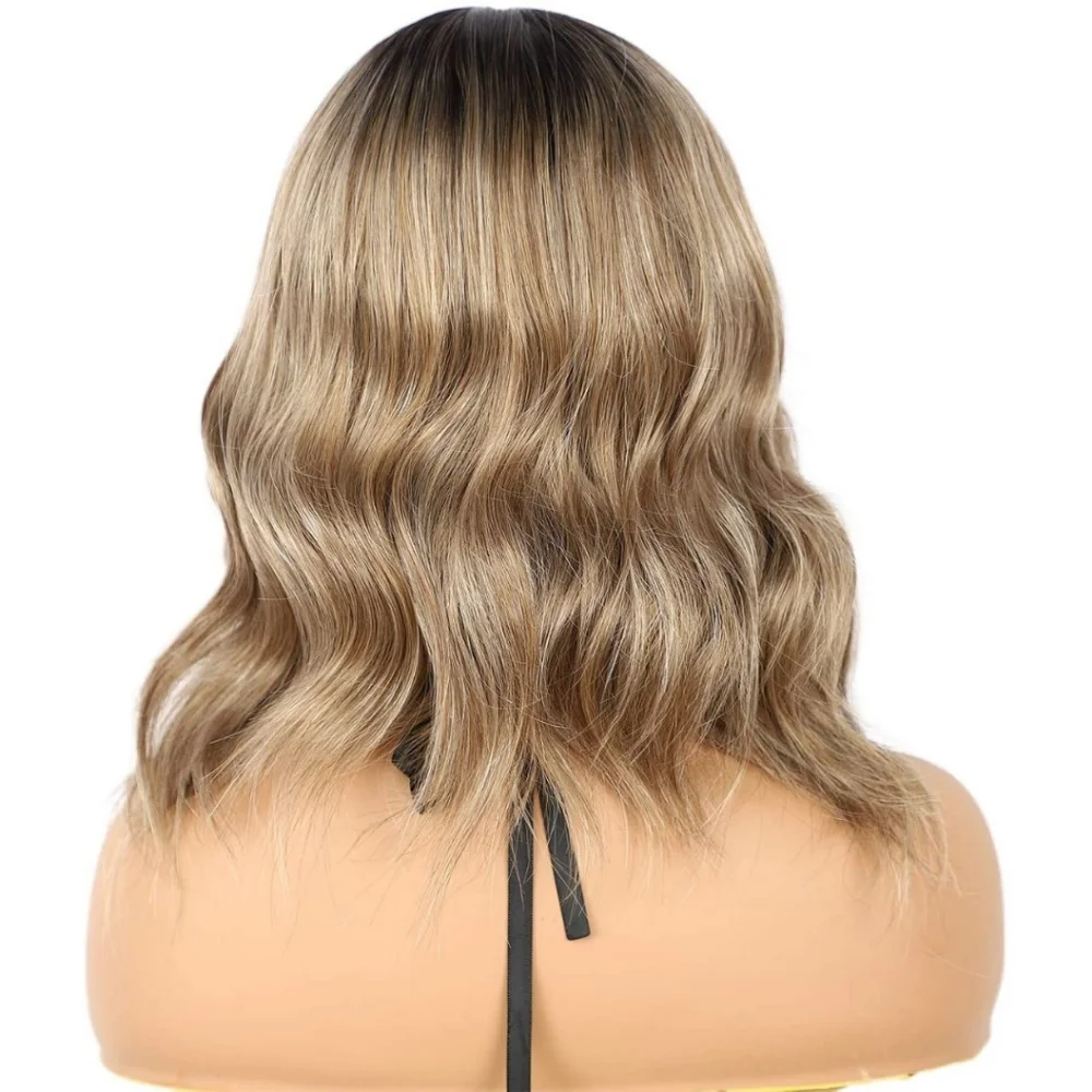 Blooming Hair Strewberry Blonde Lace Front Wig